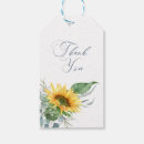 Search for sunflower thank you gift tags Floral