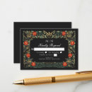 Search for halloween wedding rsvp cards Gothic