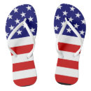 Search for usa flag flipflops Old glory