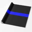 Search for thin blue line wrapping paper Flag