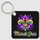 Search for de lis pattern key rings Purple