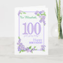 Search for 100th birthday Purple