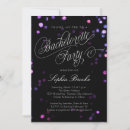 Search for glam hen party invitations Black