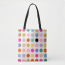 Search for geometric tote bags Abstract