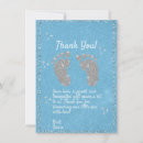 Search for baby footprint thank you cards Modern