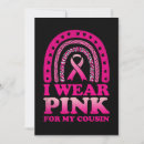Search for breast cancer pink ribbon invitations October