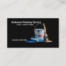 Search for painting contractor business cards Modern