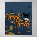 Search for halloween treats posters Black
