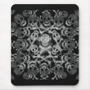 Search for skulls and crossbones mouse mats Black and white