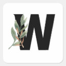 Search for letter w stickers Watercolor