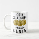 Search for coin collecting mugs Rare coin hobby