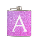 Search for pink glitter flasks Girly
