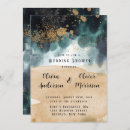 Search for beach shower wedding invitations Watercolor