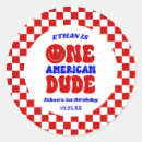 Search for dude stickers Red white and blue