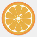 Search for cute orange fruit stickers citrus