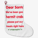 Search for crab christmas stockings Funny
