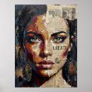 Search for abstract woman face posters Portrait
