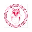 Search for woodland animals rubber stamps Fox