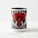 Search for red elephant mugs Republican