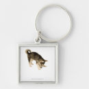 Search for husky puppy key rings Animal