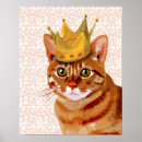 Search for ginger cat posters Crown