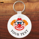 Search for clown key rings Mime