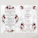 Search for traditional wedding programs Watercolor