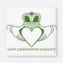 Search for claddagh magnets Irish