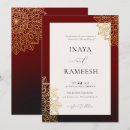 Search for traditional indian wedding invitations Faux gold foil