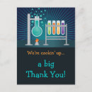 Search for science birthday thank you cards Chemistry