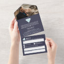 Search for diamond anniversary invitations Blue