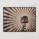 Search for microphone postcards Vintage
