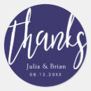 Search for cursive thank you stickers Blue