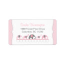 Search for grey elephant return address labels Pink