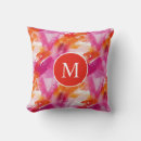 Search for orange abstract cushions Pink