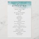 Search for nautical wedding programs Watercolor