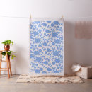 Search for delft blue fabric Vintage