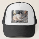 Search for with black border hats Dogs