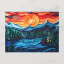 Search for abstract sunset postcards Mountain