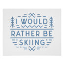 Search for skier skiing posters Funny