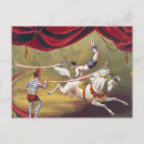 Search for vintage circus postcards Performer
