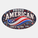 Search for land of the free stickers Flag