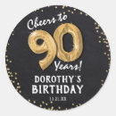 Search for 90 birthday stickers 90th birthday party