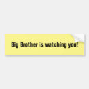 Search for watching you bumper stickers Big brother