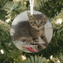Search for kittens first christmas tree decorations Puppy