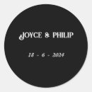 Search for date wedding stickers Beautiful