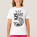 Search for number 5 tshirts Five