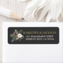 Search for winter games return address labels Rustic