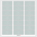 Search for white and teal stickers For her