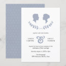 Search for bride silhouette invitations Minimal